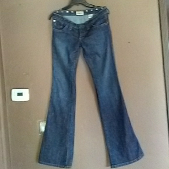FRANKIE B. EUC SZ 6X34 WIDE LEG JEANS - Picture 3 of 5